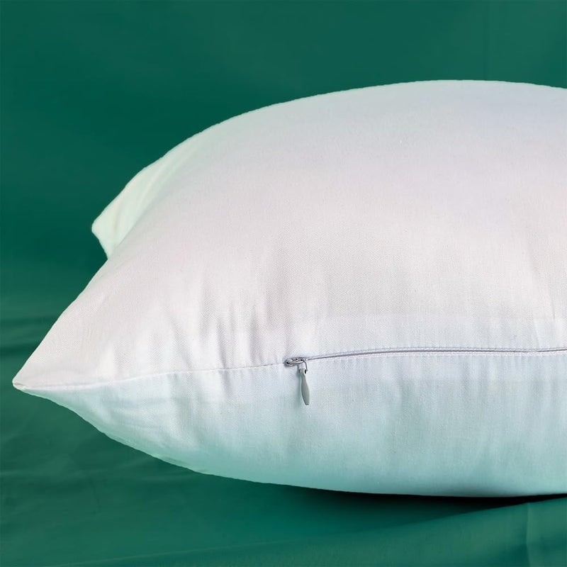 Winighting Set of 2 Plump Cotton Fabric Throw Pillow Inserts, Filler for Decorative Cushion Cover, 26 X 26 Inches, There are Multiple Sizes to Choose from - Image 3
